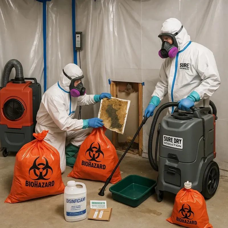 Contaminated Water Handling Protocols process in Oceana, WV