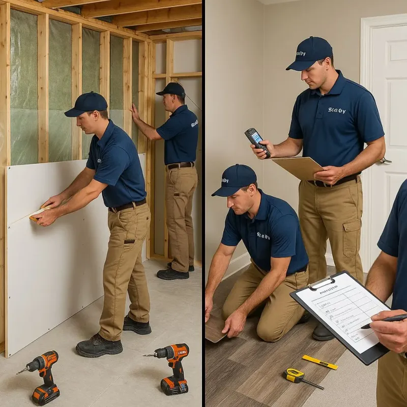 Repairs and Reconstruction process in Oceana, WV